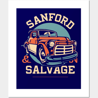 Sanford & Son Salvage Sign Posters and Art